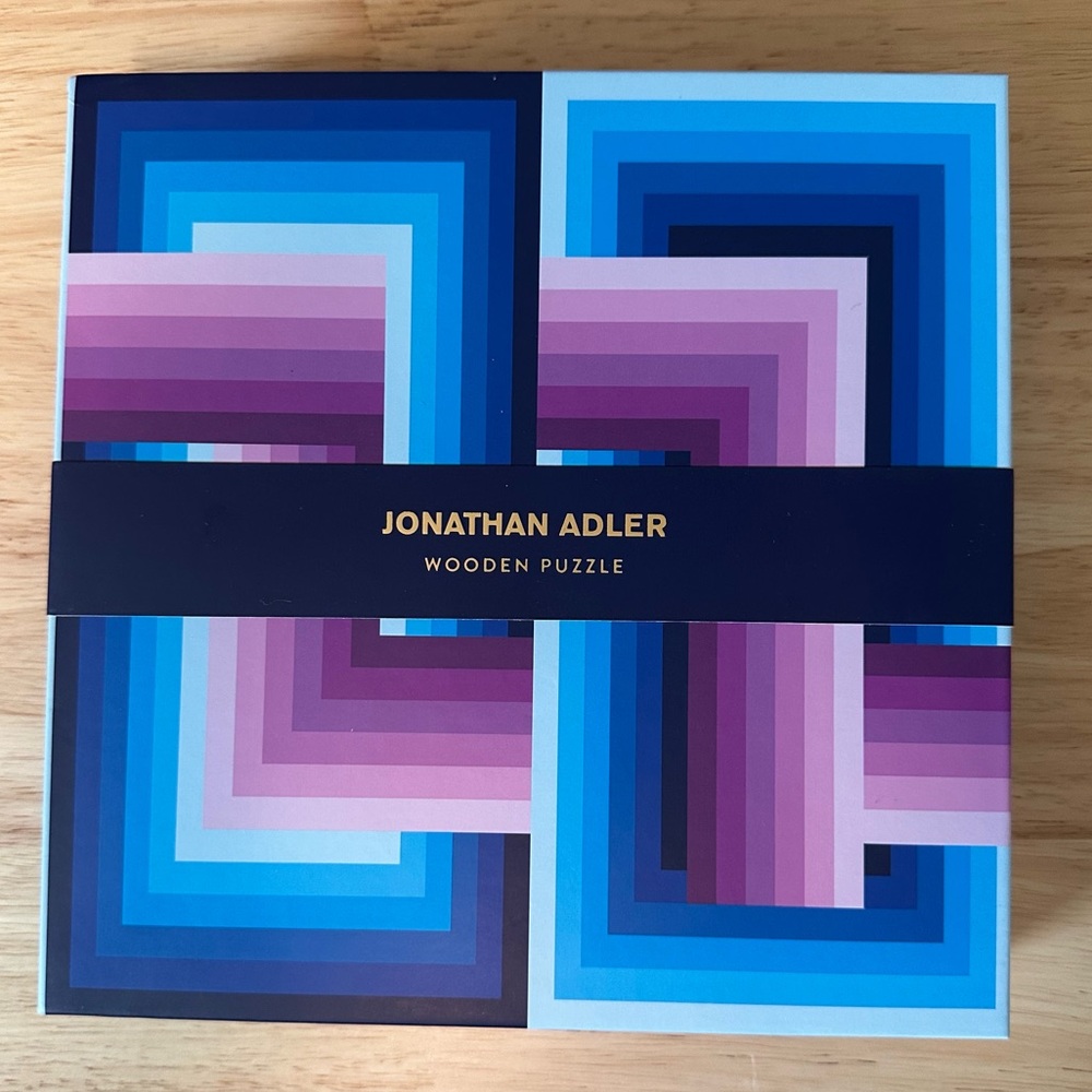 NEW! Galison Jonathan Adler Infinity Wood Puzzle (Factory Sealed)